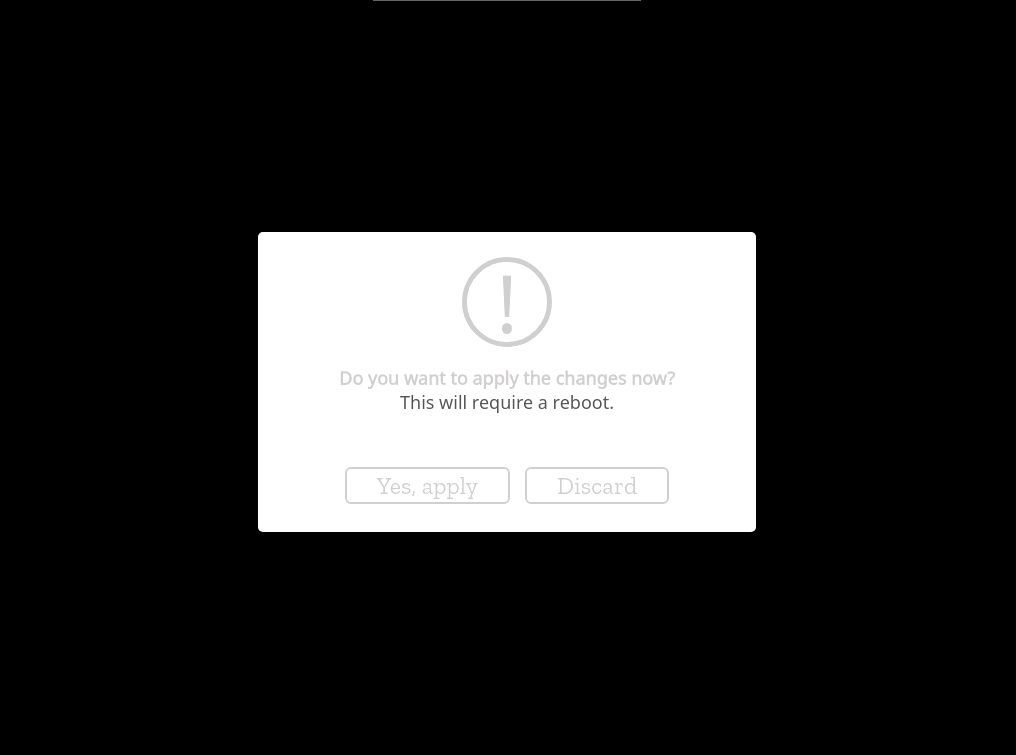 Configuring proxy on humly room display