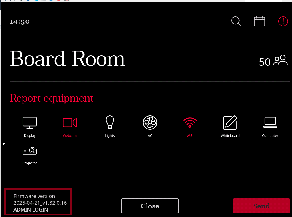 Humly Icon How To exit Demo Mode On the Humly Room Display