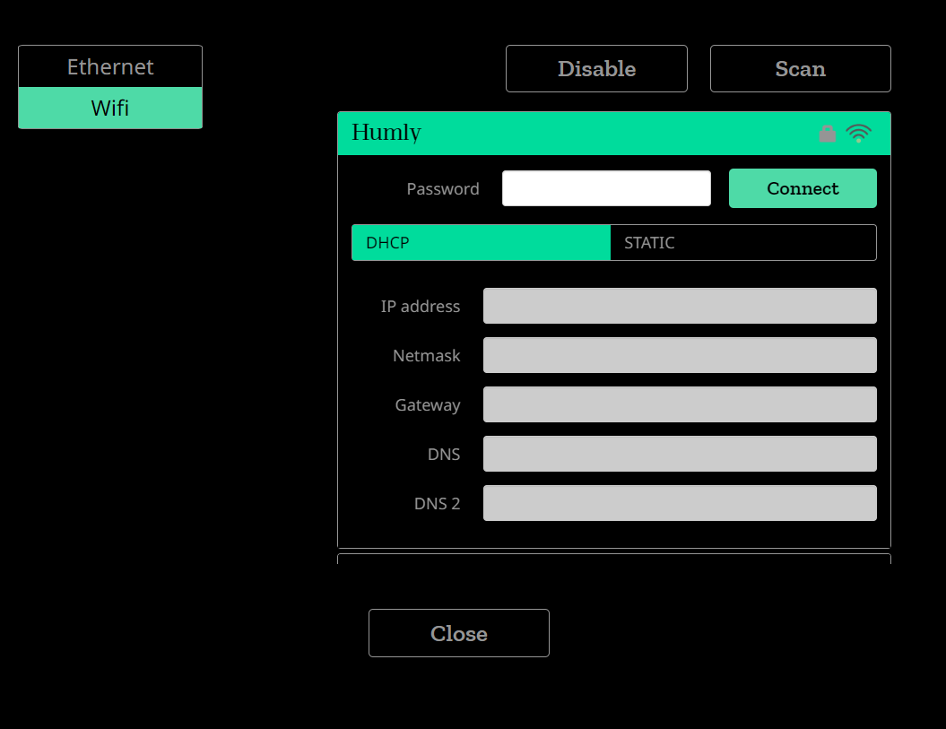 Connect Humly Room Display to Humly Control Panel (Self-Hosted)