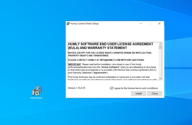 Agree to terms and click Install