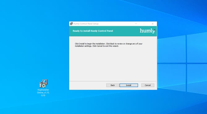 Click Install