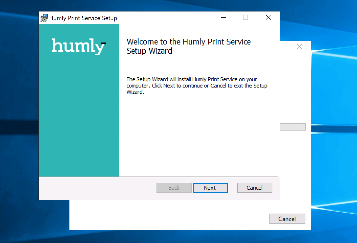 Humly Print Service - Installation and Configuration