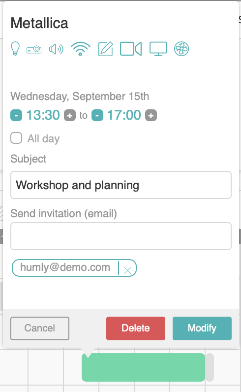 Humly Reservation - User Guide