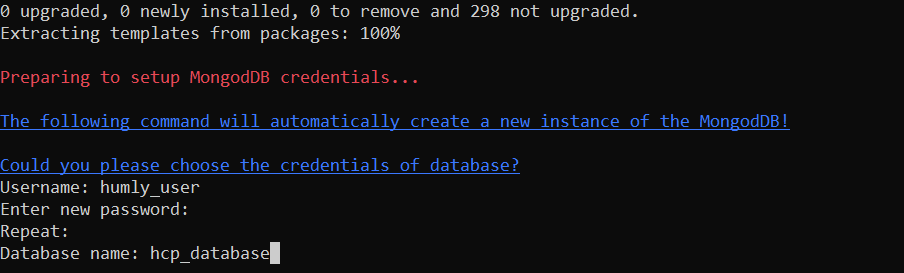 Humly Control Panel Installation - Linux