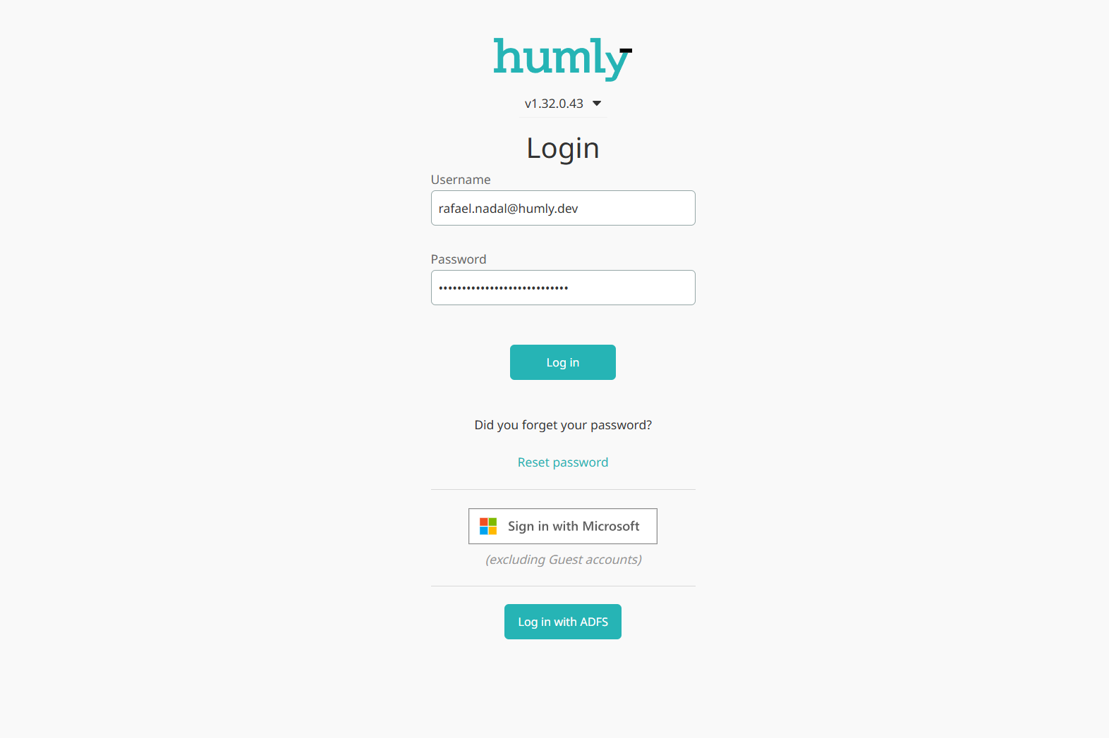 Humly Reservation - User Guide