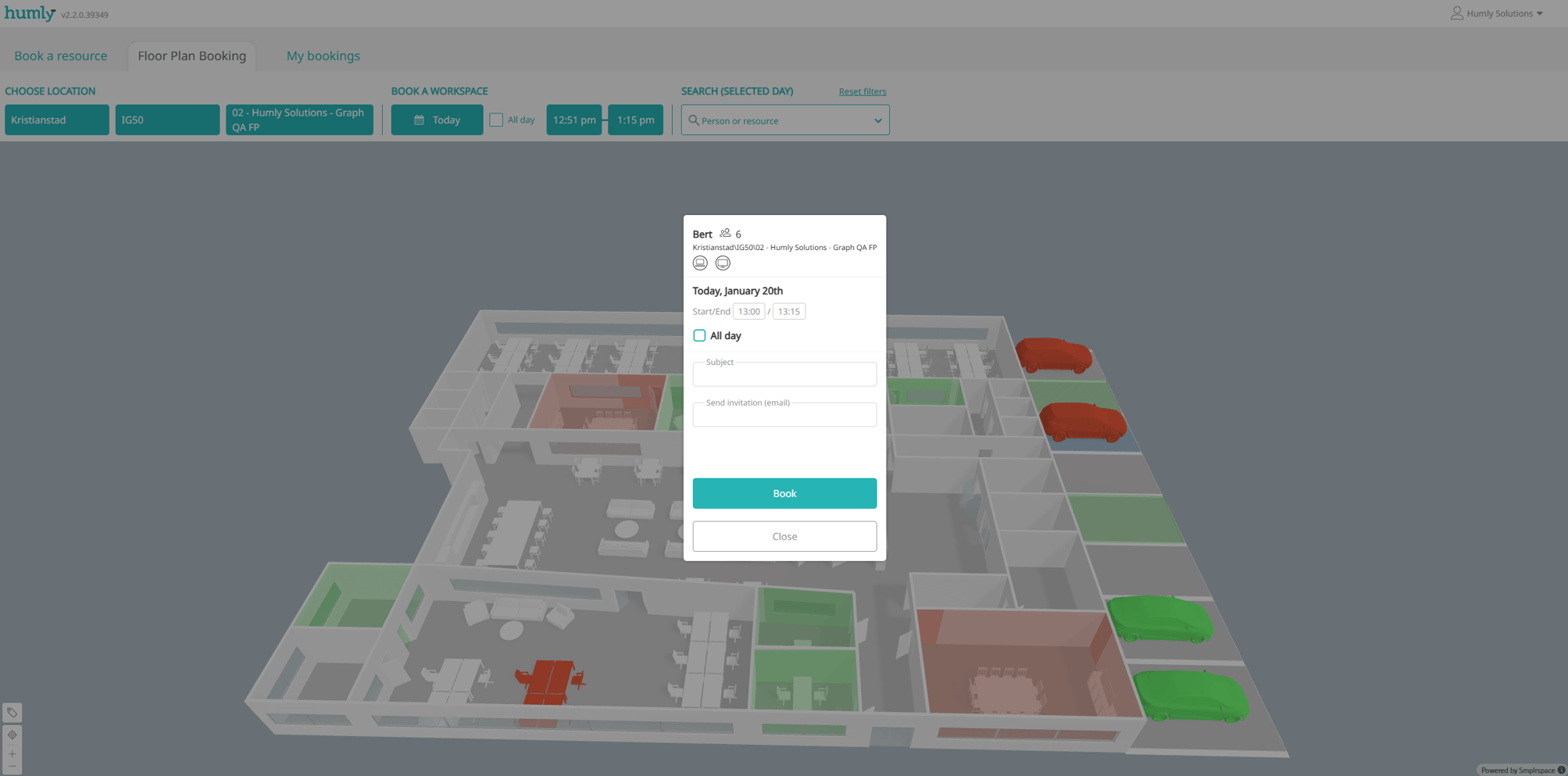 Humly Floor Plan - User Guide