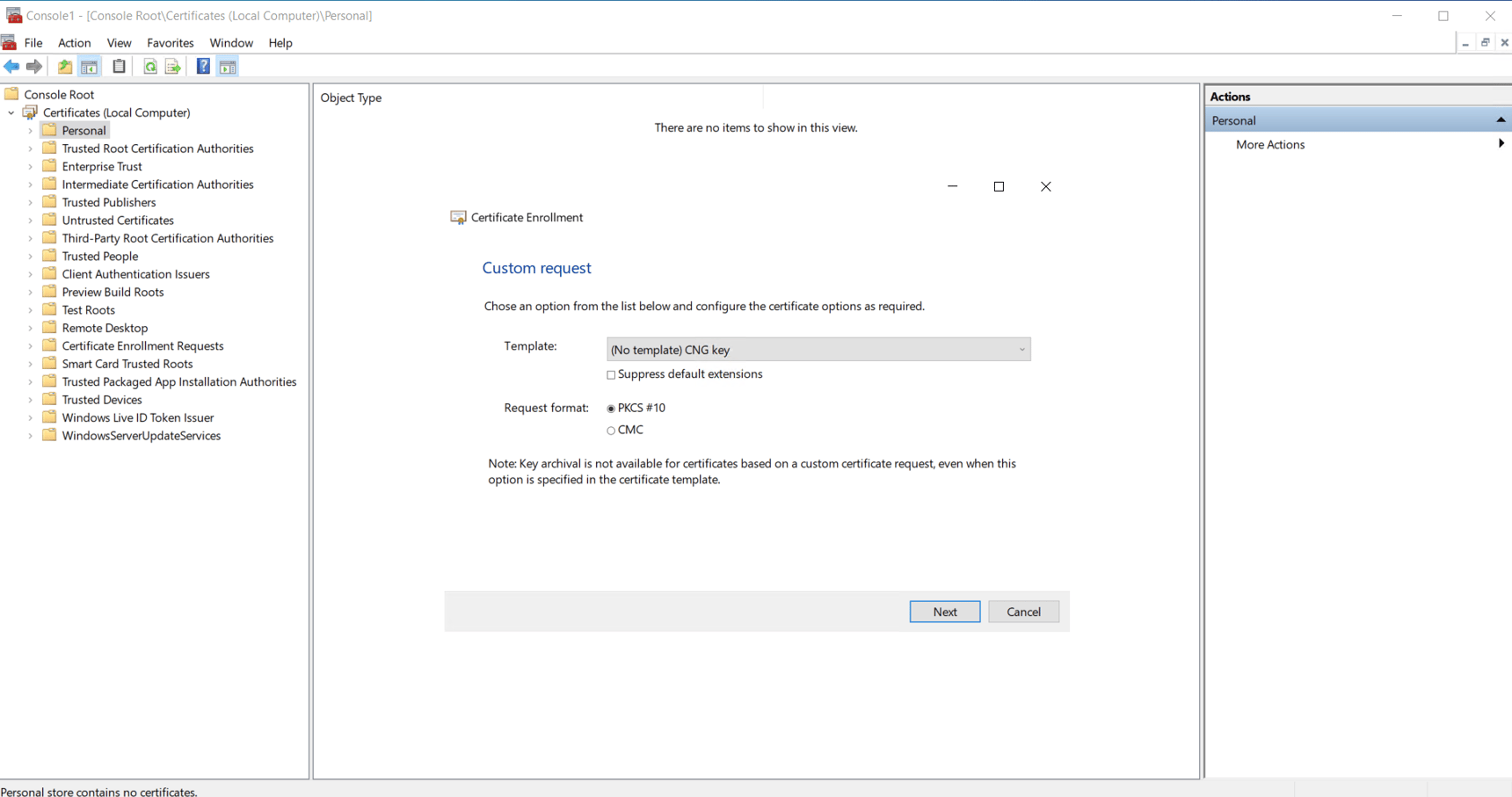 CSR request for Humly control panel